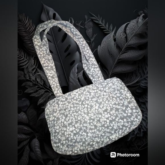 Women's Floral Print 5 Piece Travel/Tote Bag Set - Picture 2 of 4